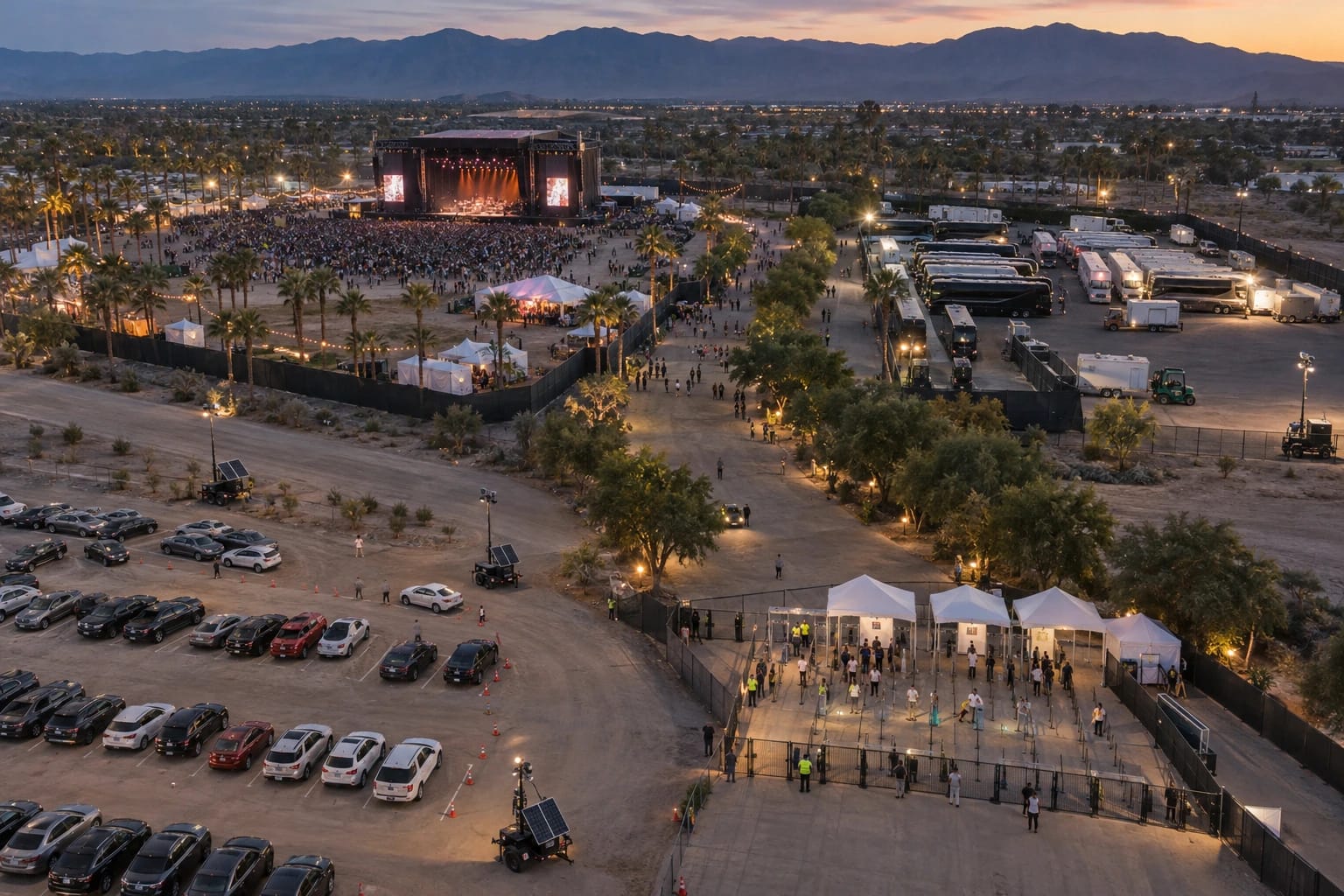 Closer view of guest parking in the concept property